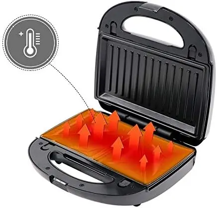 850 Вт вафельница с антипригарным покрытием, вафельница, портативная бытовая кухонная газовая сковорода, духовка для яиц и тортов, электрический завтрак M