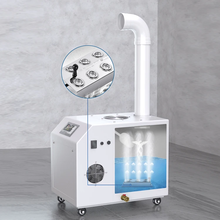 

Humidificateur Pour Chambre Froide Humidificador Ultrasonido Ultrasonic Large Mist Fogger 12 Humidifier Mushroom