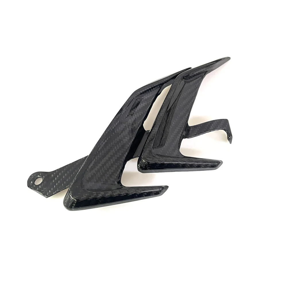 Para BMW S1000RR 2019-2024 M1000RR 2021-2022 cubierta de Panel lateral de motocicleta de fibra de carbono cubiertas de placa de carenado apto para carenados medios