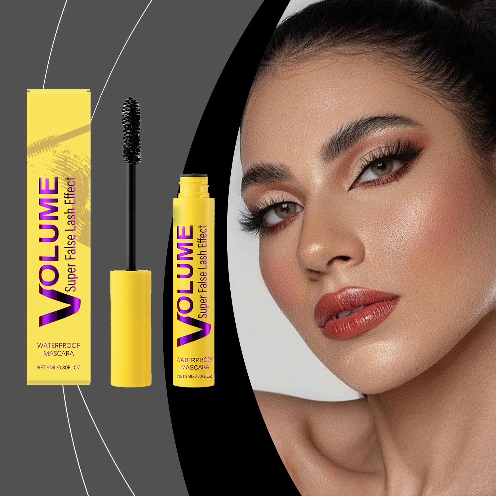 Waterproof Mascara Lengthening Eyelashes Long Lasting Silky Black Lash Extension Thick Natural Makeup Beauty Eye Korean Cosmetic