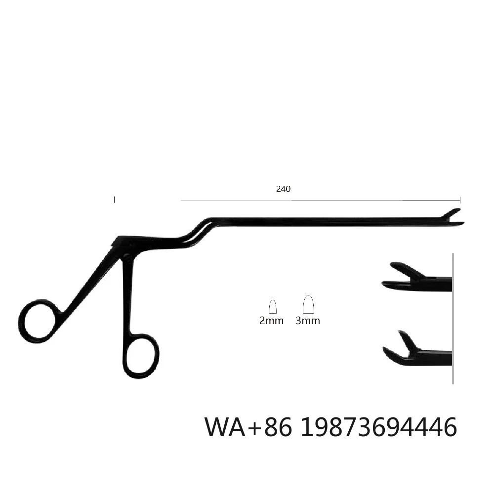 

Orthopedic bone curette, surgical debridement forceps for nucleus pulposus treatment