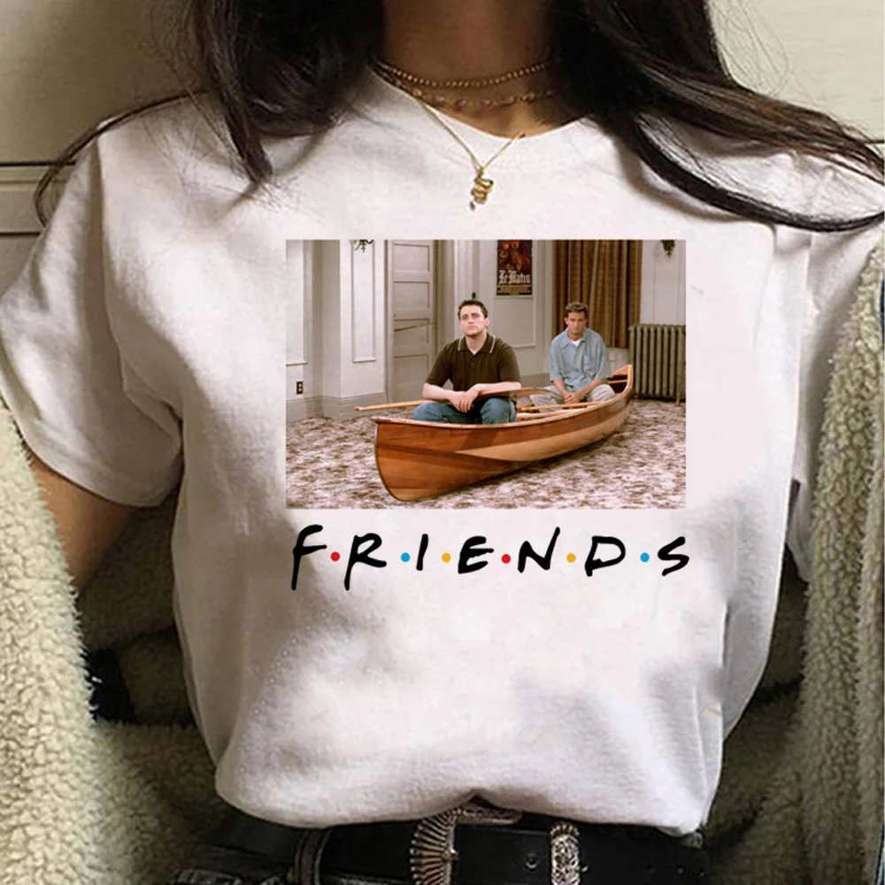 Chandler Bing t-shirts women graphic anime top girl harajuku graphic y2k clothing