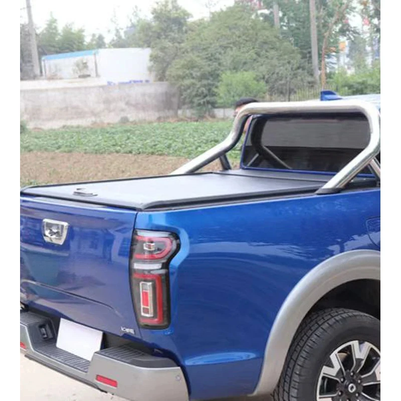 Hot-selling factory direct sales of pickup truck bed roll-up covers suitable for Tuolu G7, PAO RD6, and D-MAX F70 models. - view 4