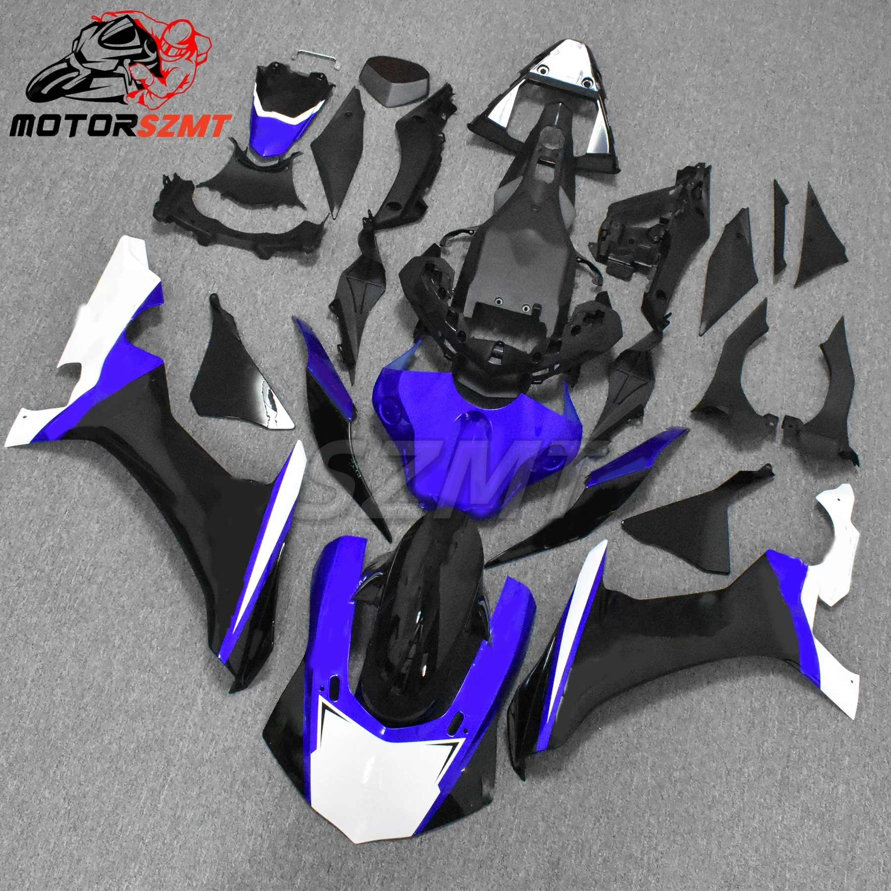 

Complete Injection ABS Motorcycle Fairing Kit For YAMAHA R1 2015-2019 Bright Blue Bodywork