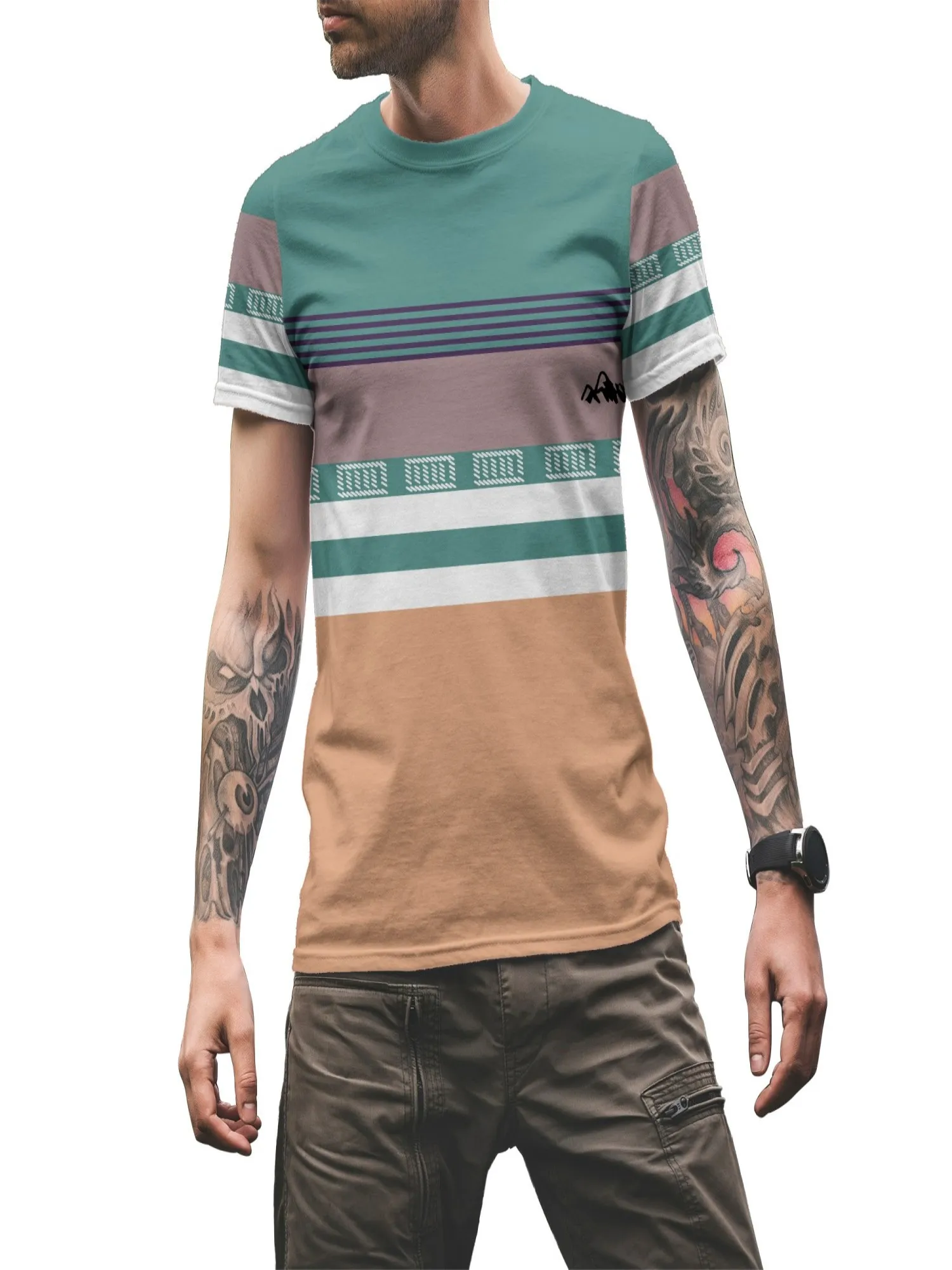 Men's Short-Sleeve T-Shirt Milano Italia Graphic Print, Italian Fashion-Inspired Design,Ideal for Casual Daily Wear & Italy Fans