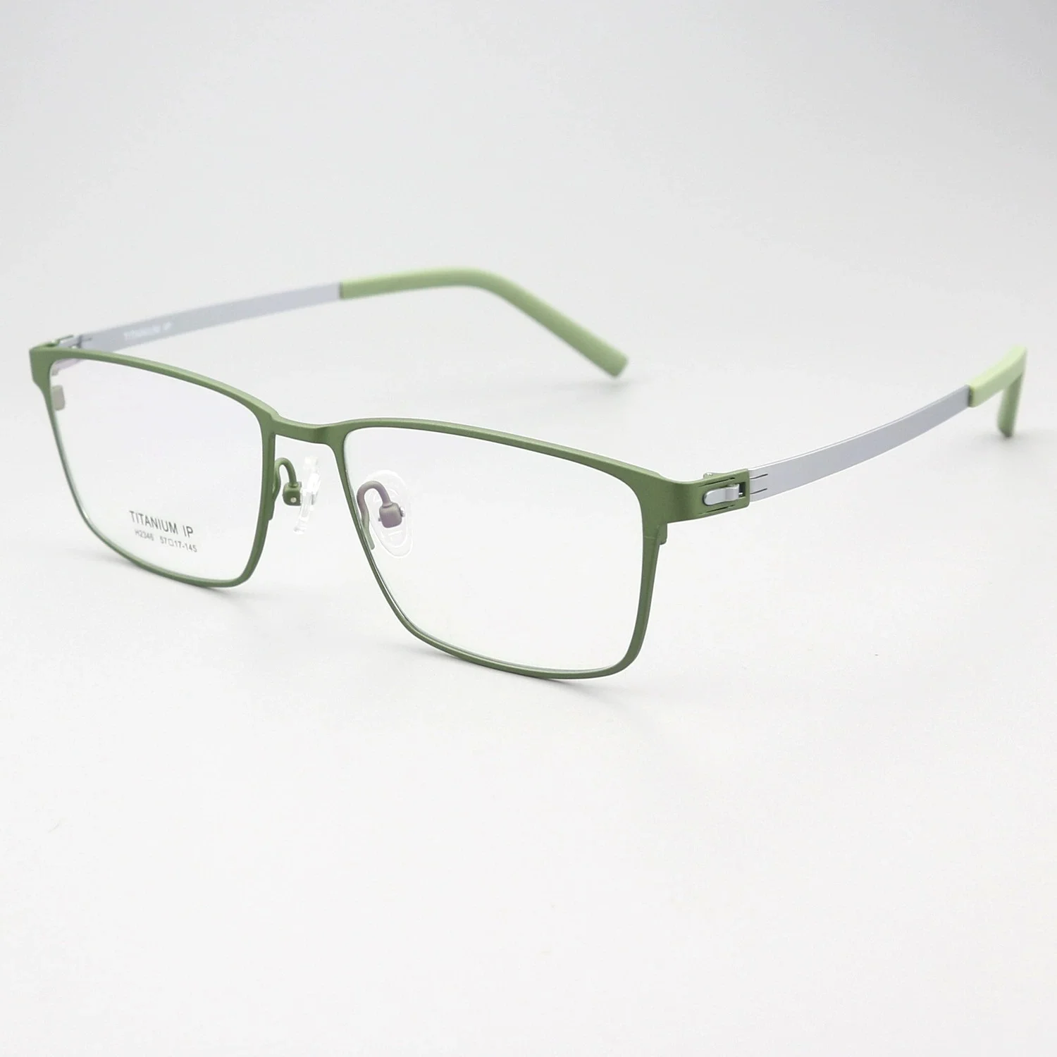 Belight 光学正方形超軽量クラシックフルリムデザイン男性女性チタン眼鏡眼鏡フレーム H2346