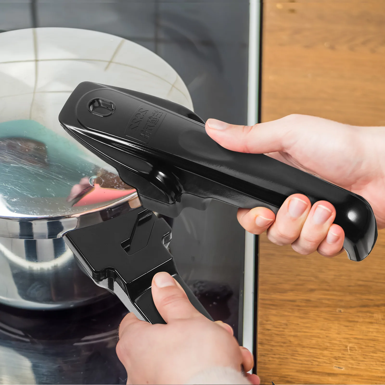 

1Set Pressure Cooker Handle Replacement Heat Resistant Anti Scalding Long Grip Comfortable Pan Grip Cooker Accessories