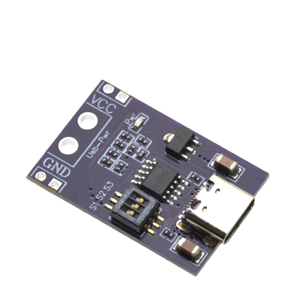 Type-C QC AFC PD2.0 PD3.0 To DC Spoof Scam Fast Charge Trigger Polling Detector USB-PD Notebook Power Supply Change Board Module