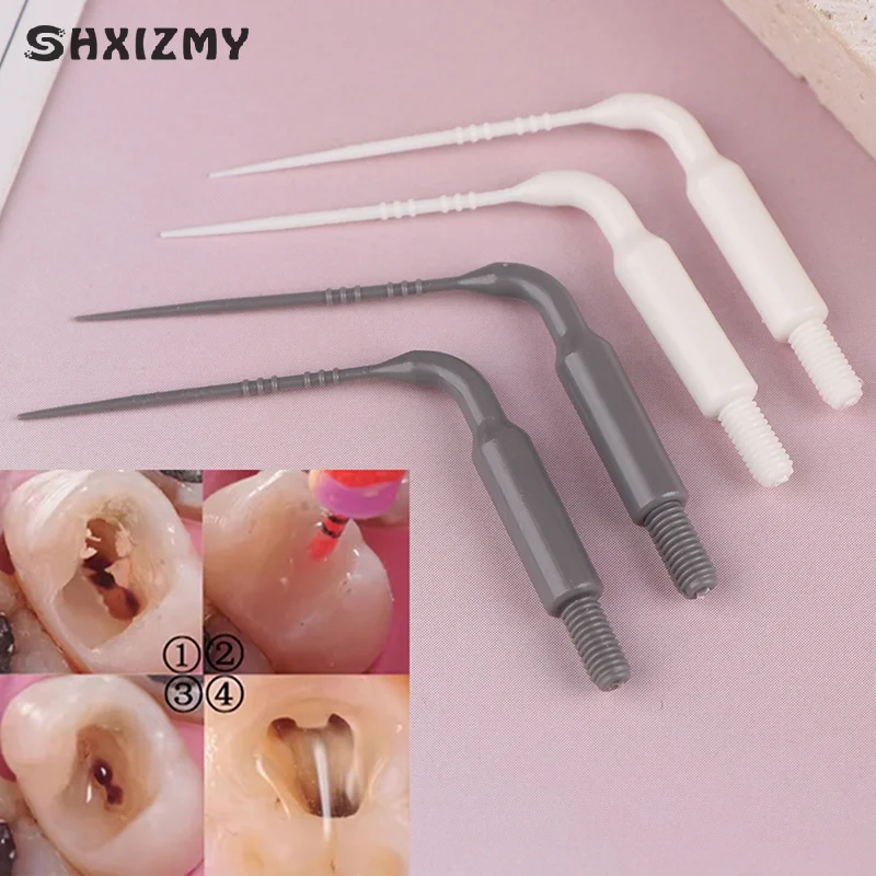 1Pcs Plastic Dental Sonic Irrigation Tips Root Canal Lateral Irrigation Needle Teeth Cleaning Tool Dental Supplies