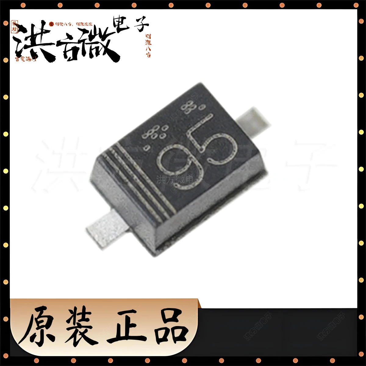 UDZVTE-1724B 마킹 95 새 정품 전압 조정기 다이오드 독립형 24V 100nA@19V SOD-323FL SC90A 24V 200MW UMD2 다이오드 제너