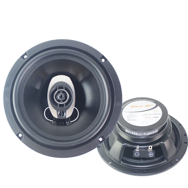 Factory Direct 6.5Inch Coaxial Car Speakers Premium Car Audio with Single Coil for Optimal Listening Experience（1 pair speakers）