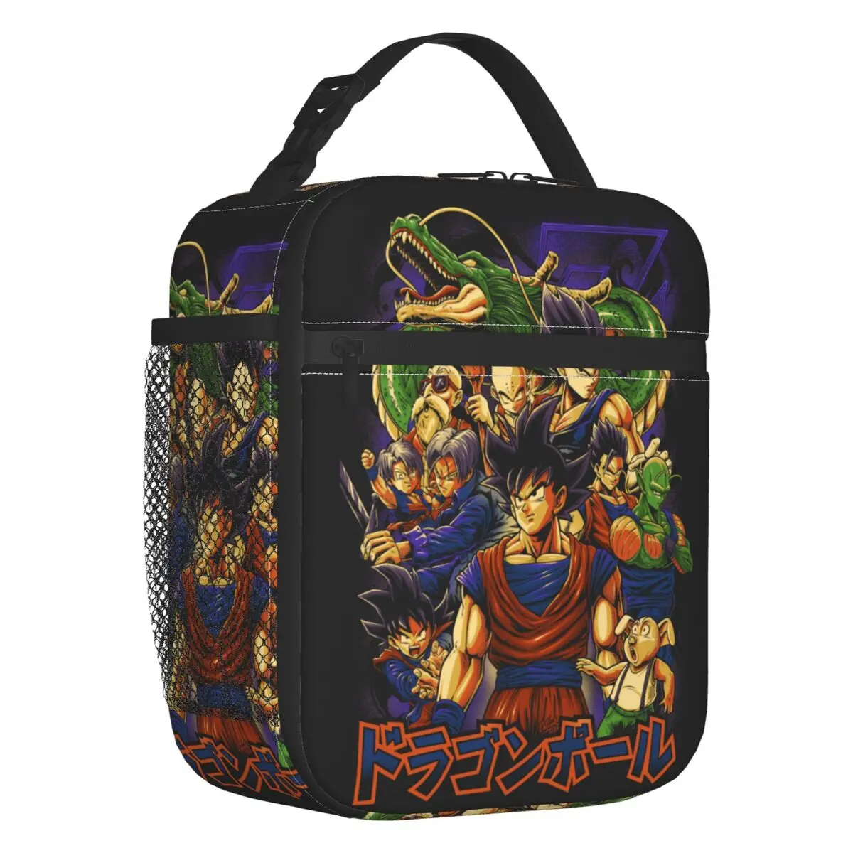 

Портативный термосумка-холодильник для еды с изображением Гоку из аниме Dragon Ball Z, унисекс, герметичный, для офиса и работы
