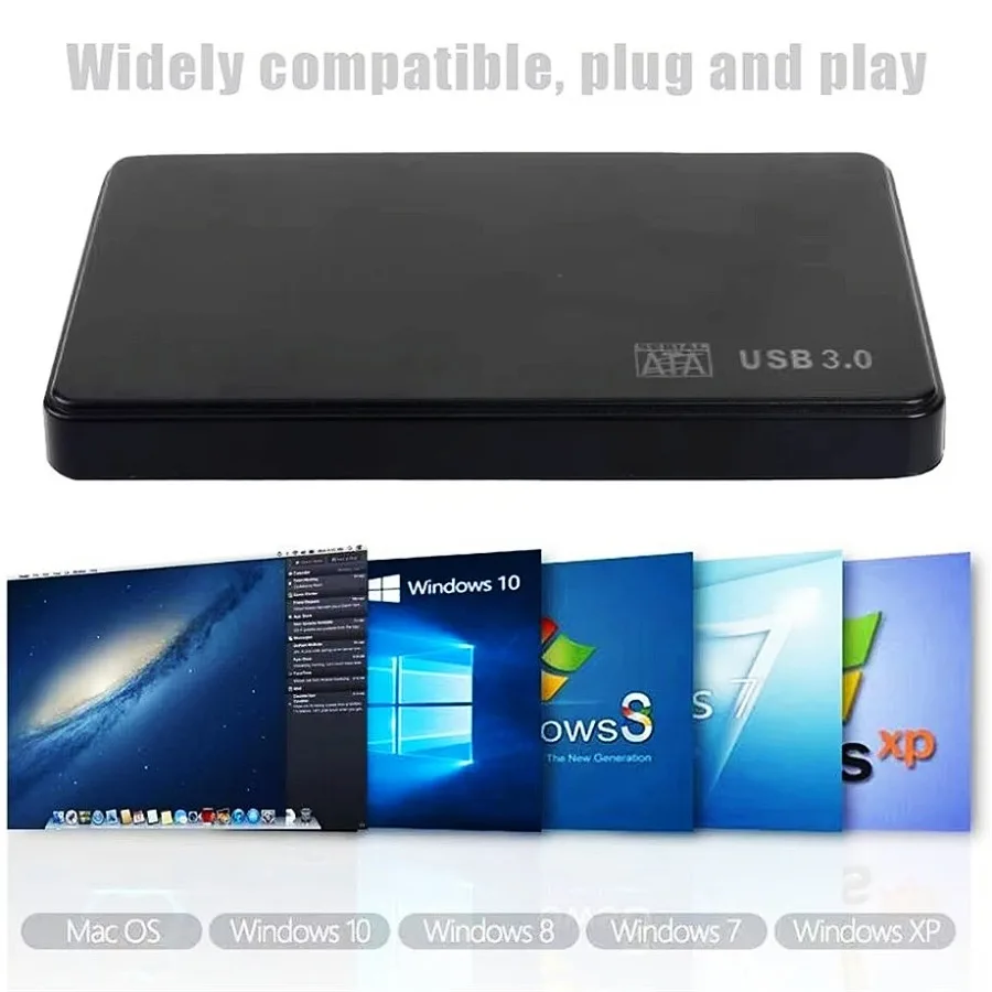 2.5-Inch Hard Drive Enclosure SATA to USB 3.0 Hard Drive Enclosure HDD SSD Enclosure Suitable for desktop and Laptop Computers - view 4