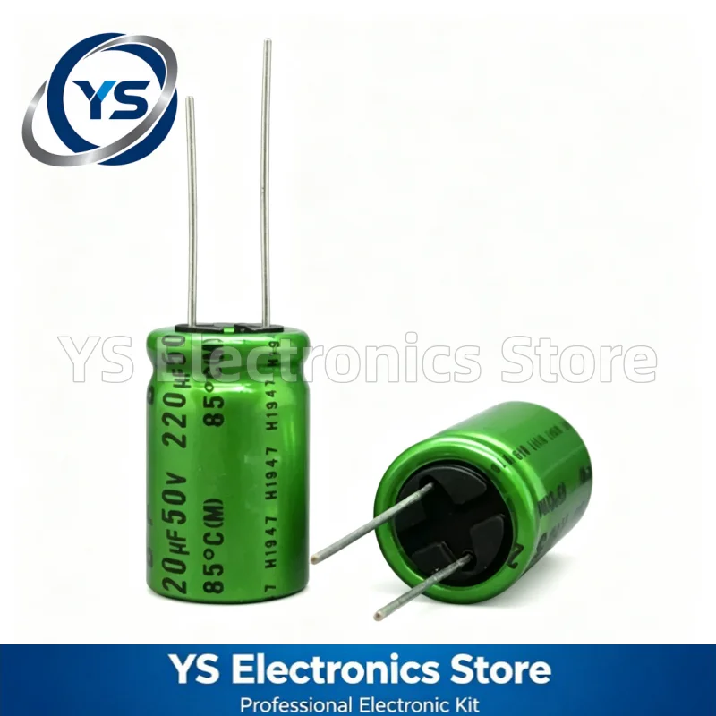 10-50pcs 50V220UF Nichicon MUSE BP Series 16X25mm ES Non Polar Bipolar HiFi Audio Capacitor UES1H221MHM 220UF50V 50V 220UF NEW