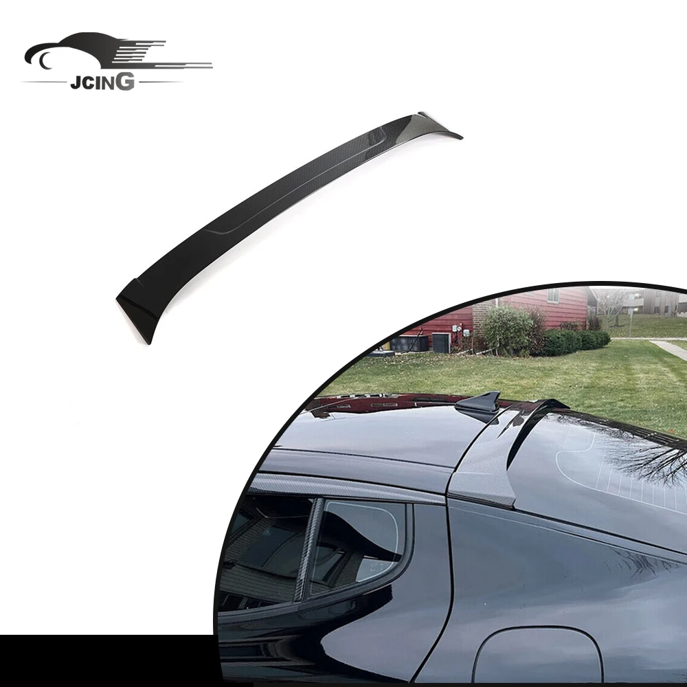 

Универсальный задний спойлер на крышу автомобиля из настоящего карбона для Kia Stinger 2018-2023, простая установка (для квадроциклов и мотовездеходов)