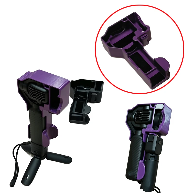 1PC Protective Case For DJI Osmo Pocket 4P Camera Gimbal & Lens Guard Cover Compatible with Tripod/Fill Light Integrated Storage