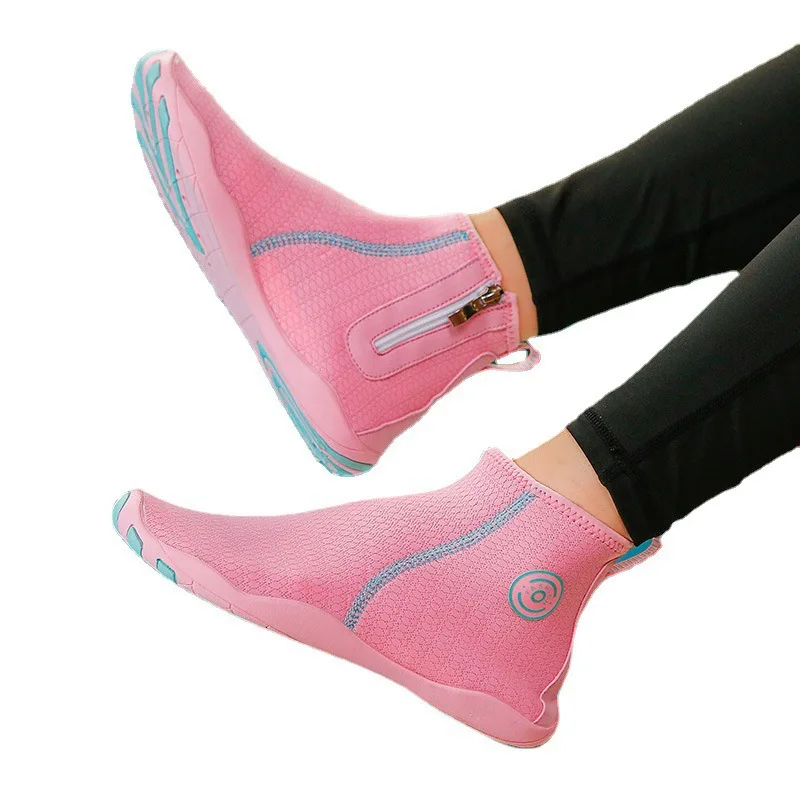 Spring and summer new high-top outdoor creek shoes men's wading beach swimming shoes women