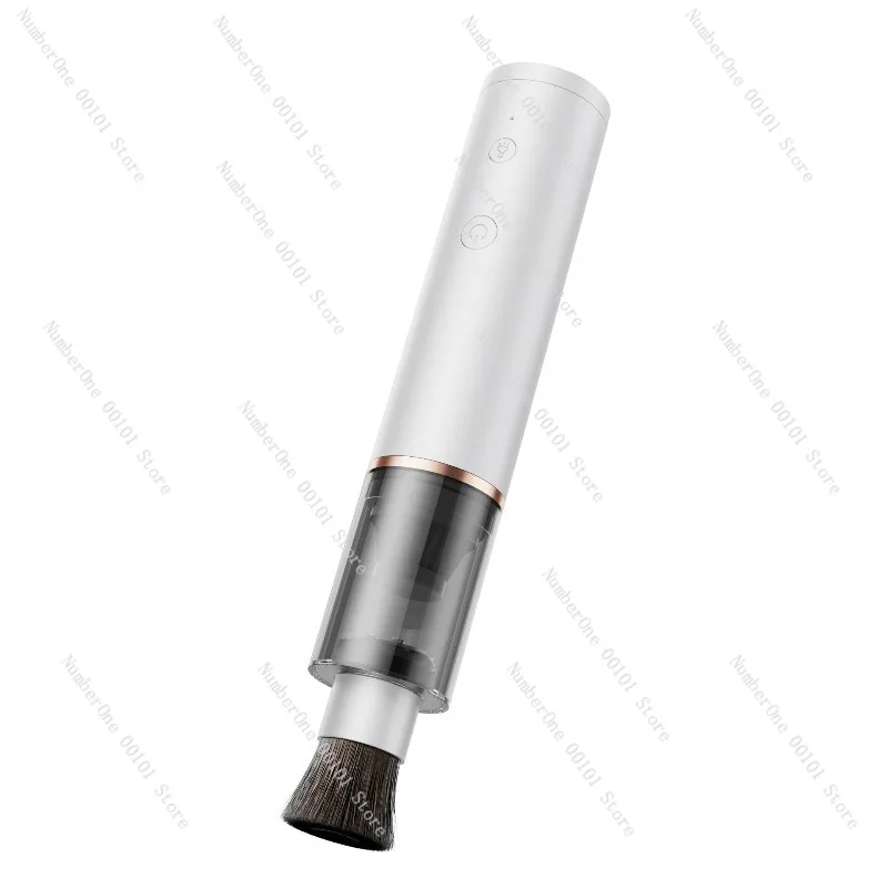 Eye-Friendly Coffee Powder Dust Collector,Wireless Rechargeable Desktop Cleaner,Portable Coffee Counter Powder Remover,Efficient