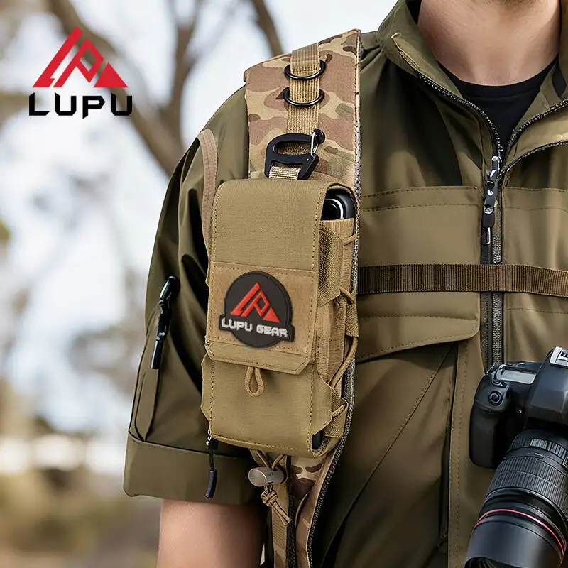 New Multifunctional Outdoor Phone Backpack Sports Climbing Trail Running Storage Waist Bag Molle Pouch Outdoor Phone Bag Sports