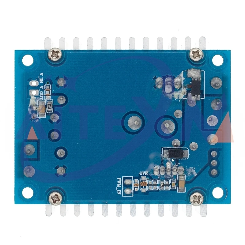 DC-DC Modul Step-Down Dapat Disesuaikan 12A Riak Rendah Daya Tinggi Modul Daya XL4016 Mobil Efisien 95%