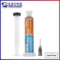 MECHANIC XGZ40 Solder Tin Paste 183℃ Sn64.7/Bi35/Ag0.3 Lead-Free Soldering Flux for PCB BGA Board Repair CPU LED Rework Tool Set