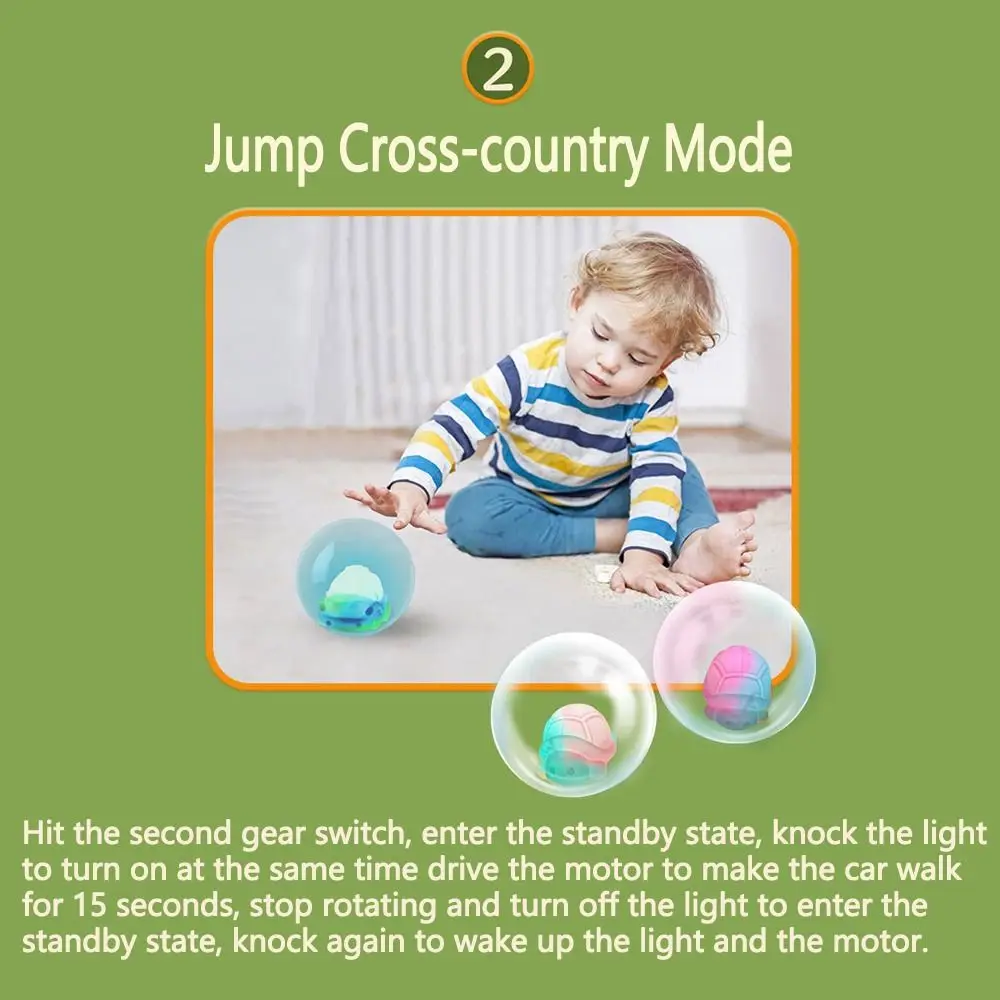 Cartoon Lighting Bubble Ball Kawaii Montessori Luminous Jumping Ball Cute Animal Shape Touch Sensor Toddler Night Light