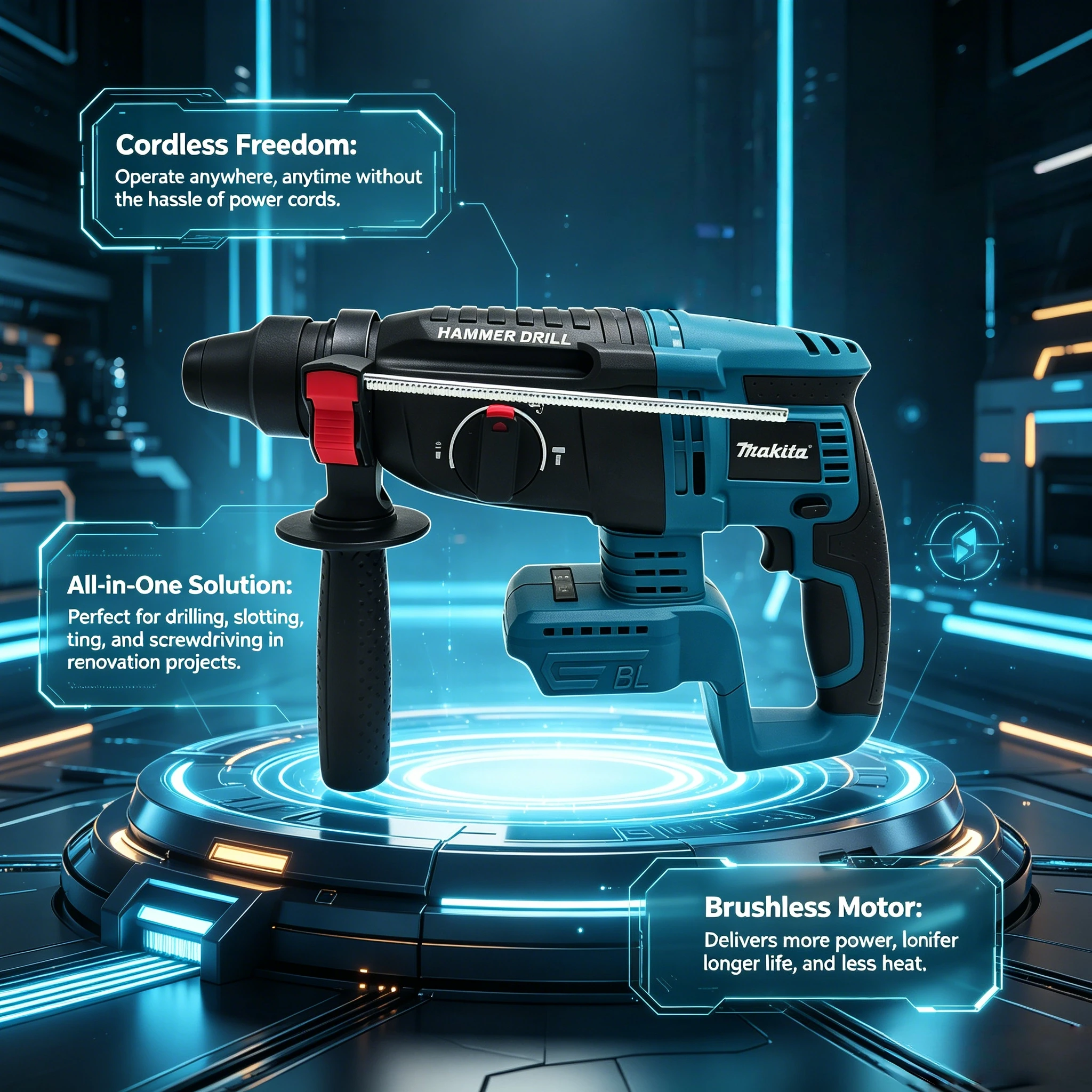 Furadeira de impacto sem escov - Brushless Cordless Electric Drill 18V avaliação e preço