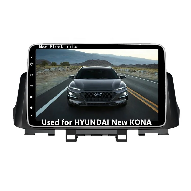 Car video for KONA Turkish market car dvd player GPS Navigation Android radio