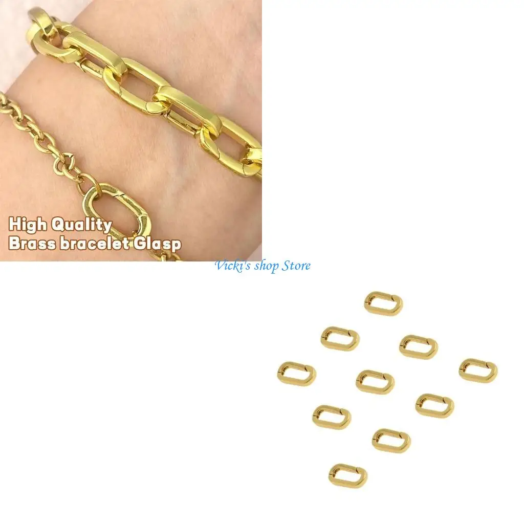 

Застежки для ожерелья и браслета из стерлингового серебра золотистого и серебряного жемчуга с цирконием для индивидуальной