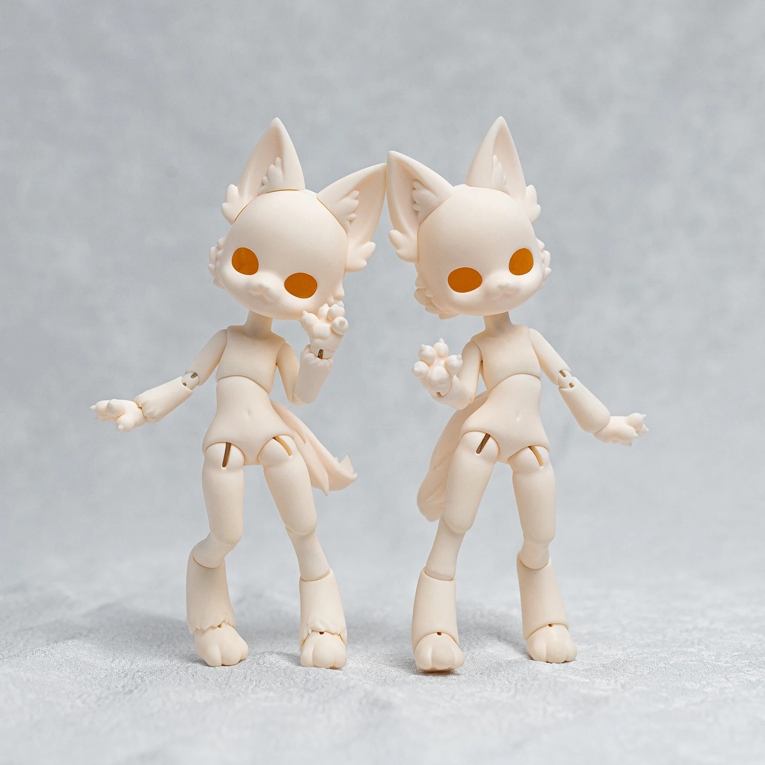 Original Tinguin 1/12 Kitten Beast Body Bjd Nude Doll Siamese Cat Movable Body Model Ob11 Desktop Decoration Toys Birthday Gifts