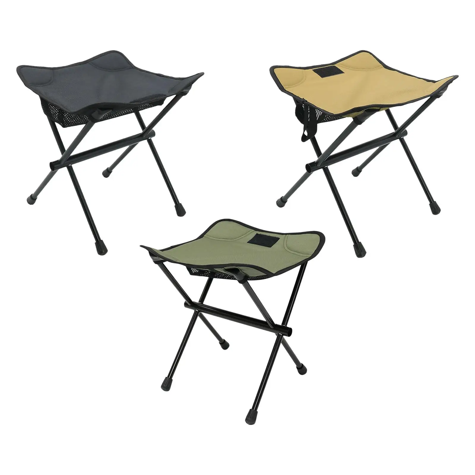 Camping Folding Stool, Foldable Chair Lightweight Footstool Seat Fishing Chair