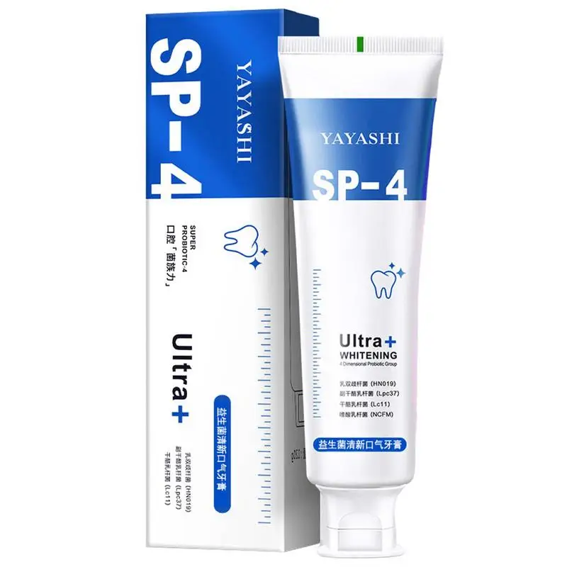 Sp-4 Probiotic Toothpaste SP-4 Whitening Toothpaste, Fresh, Breath, Toothpaste, Toothpaste, Stain Removal, Complete Tooth Care