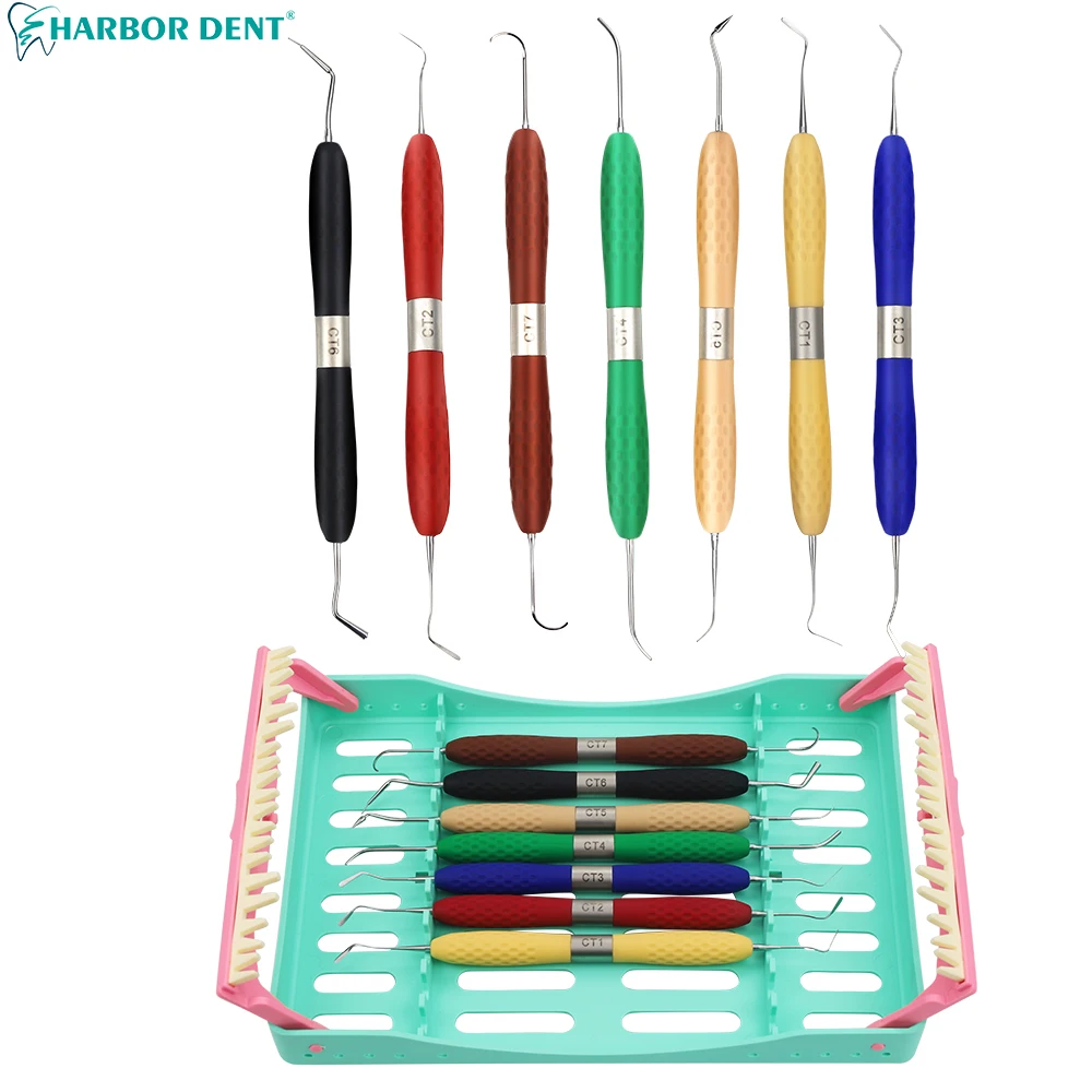 1PC Resin Filled Repair Equipment Dentist Instrument Composite Resin Filling Aesthetic Restoration Kit Silicone Handle