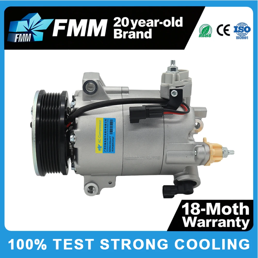 

12V Auto AC Compressor Replacement for Ford Fiesta VI 2012-2017 | OE Numbers C1B1-19D629-AG CC0583 Compatible Spare Part