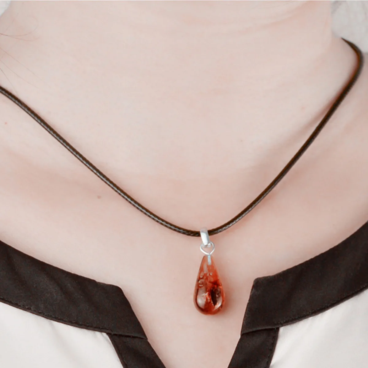 

10pcs Necklace Rope Wax Cord 1.5Mm 60Cm Brown Imitation Pendant String For Jewelry Making Diy Bracelet Chain Lobster