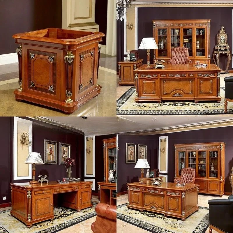 Exquisite Wooden Classical Style Square Flower Pot with Solid Wood Frame for Apartment Living Room Floor Display