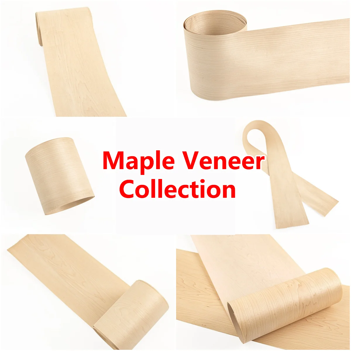 

Collection: Natural Maple Straight Grain and Figured Wood Veneer for Furniture Renovation DIY Crafts Decorative Surface Sheets