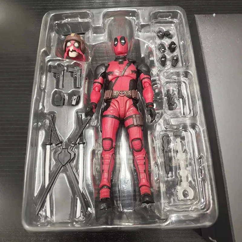 Shf Wolverine x-men figurine Deadpool Wade Winston Wilson figurines modèles de mobilité commune Collection enfants jouets cadeau