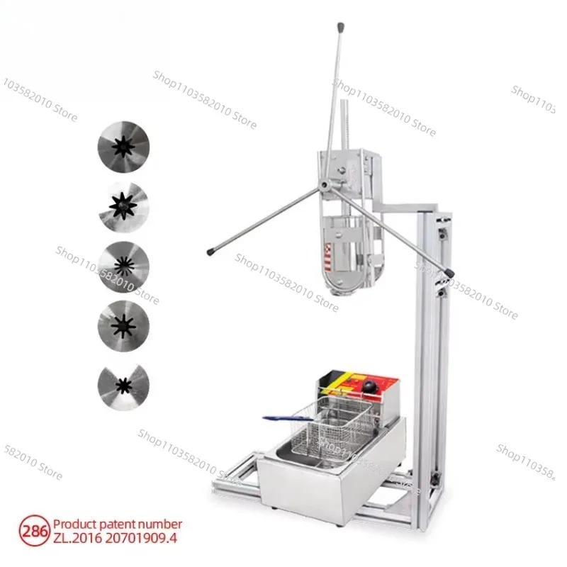 Snack Machine Manual Fritters Manufacturer Spanish Fritters Machine with Fritters