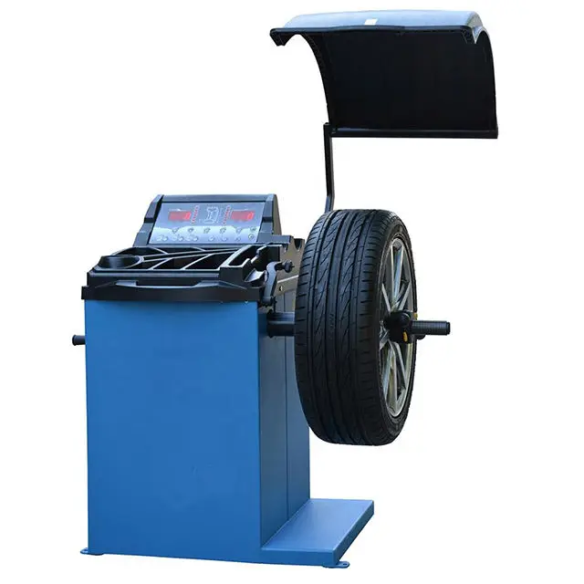 Private Label Smart Automatic Balancing Machine Car Tire Wheel Balancer Wheel Balancing and Alignment Equipment