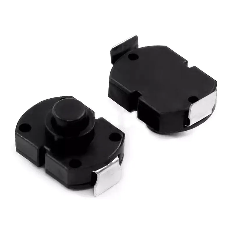 WY-1712-9.3H Self-locking push-button switch two short bent foot flashlight power switch iron