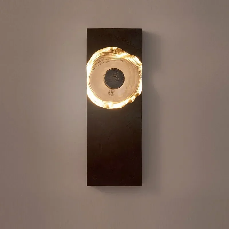 Italian light luxury modern minimalist creative wall lamp villa home improvement living room dining room study entrance lamp