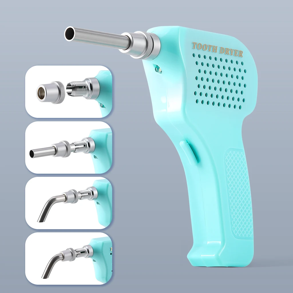 AZDENT Dentaler Zahntrockner Luftwärmer Elektrische Trocknungsmaschine 3 Düsen Mundpflege Kieferorthopädie Zahnmedizinisches Werkzeug Laborausrüstung – Detail 4