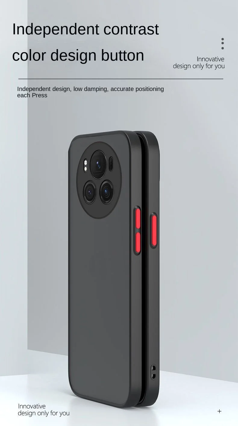 For Huawei Honor Magic 6 5 Pro Case Hard PC Transparent Matte Magnetic Protective Back Cover Case For Magic 5 6 Lite Phone Shell