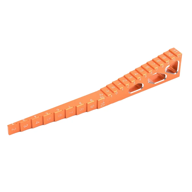 

Vehicle Height Gauge 2 In 1 Ride Height & Droop Gauge Ruler Ruler For 1/10 RC Touring Car & Drift Car