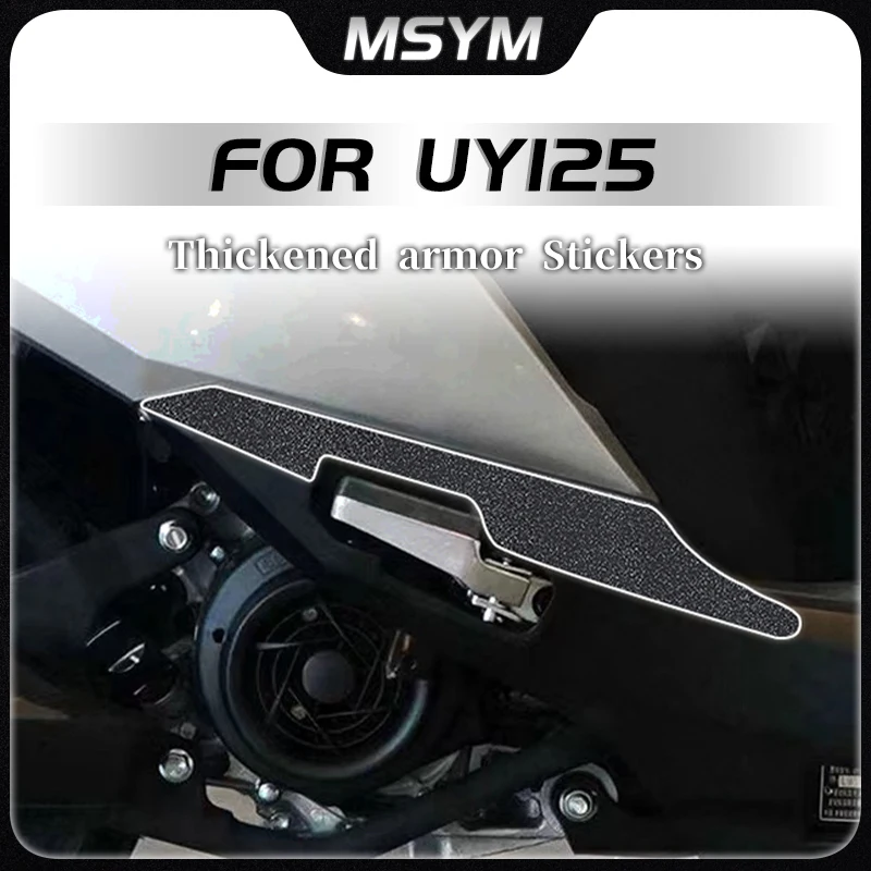 

For Suzuki UY125 Uy125 uy125 Thickened armor protective stickers foot pads anti-abrasion and waterproof stickers film accessorie