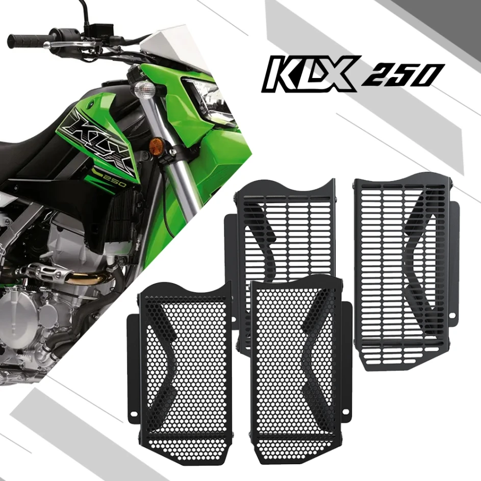 2009-2020 2019 2018 2017 2016 KLX250 S/SF Motorcycle Radiator Guard Protector Grille Grill Cover FOR KAWASAKI KLX250S KLX250SF