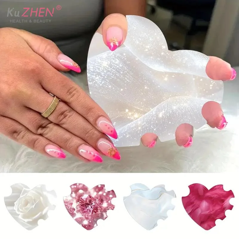 1 ชิ้นเล็บการ์ดแสดงผลเล็บทําด้วยมือการถ่ายภาพ Prop Nailfie แผ่นเล็บ Salon อุปกรณ์เสริมเล็บ Tech Prop เล็บ Selfie Disc