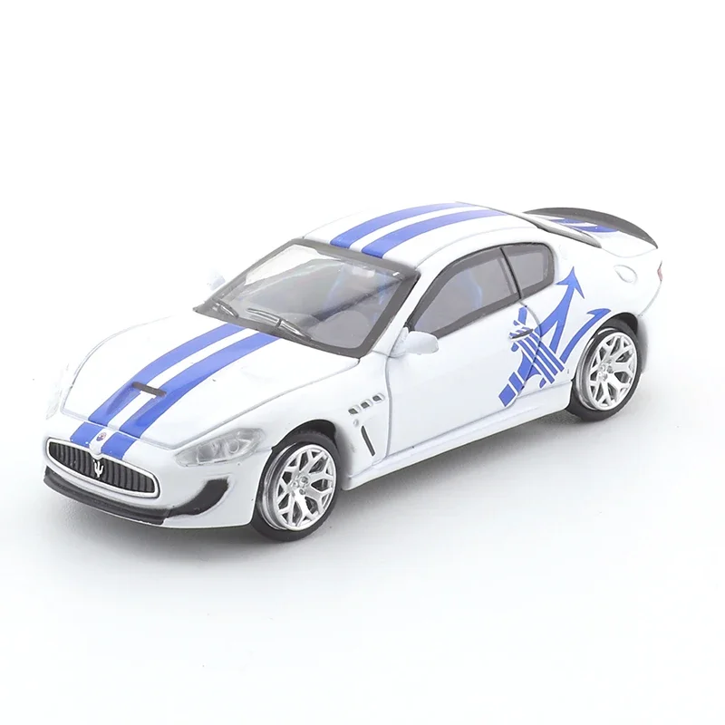 DCT 1:64 Simulation Alloy Die-casting Car Model Collectible Ornament Maserati GT Sports Car Kids Xmas Gift Toys for Boys