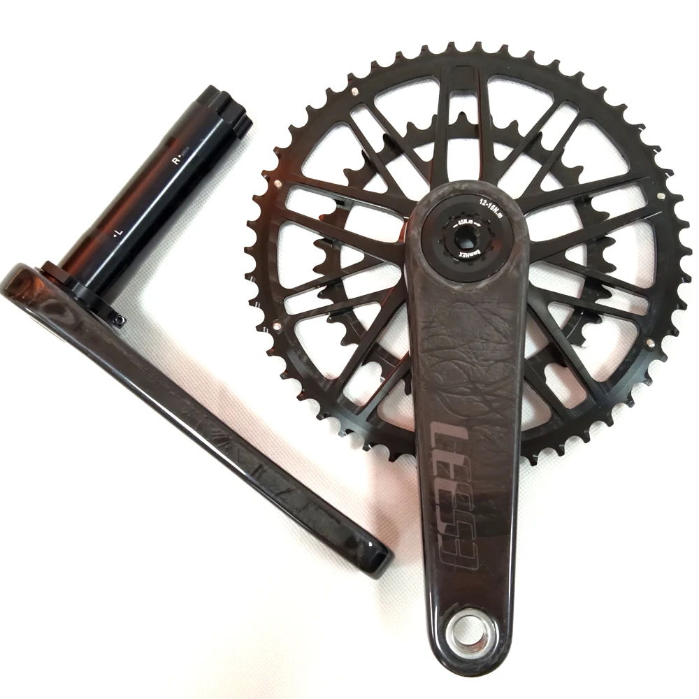 AEROWERK Leese 46-30T 48-32T 50-34 52-36 53-39T Rennrad-Doppelkettenblatt Gravelbike-Kettenrad für EC90SL, XXE, GP3 Kurbel – Detail 6